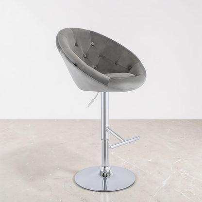 Tabouret de bar velours | Zurich