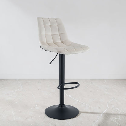 Tabouret de bar velours | Belano