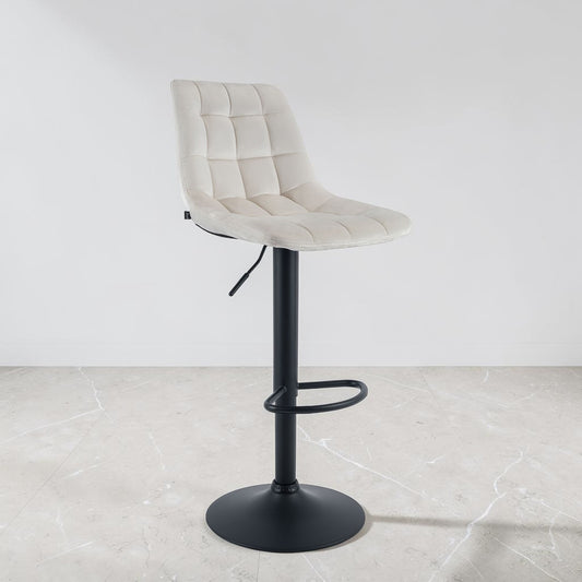 Tabouret de bar velours | Belano