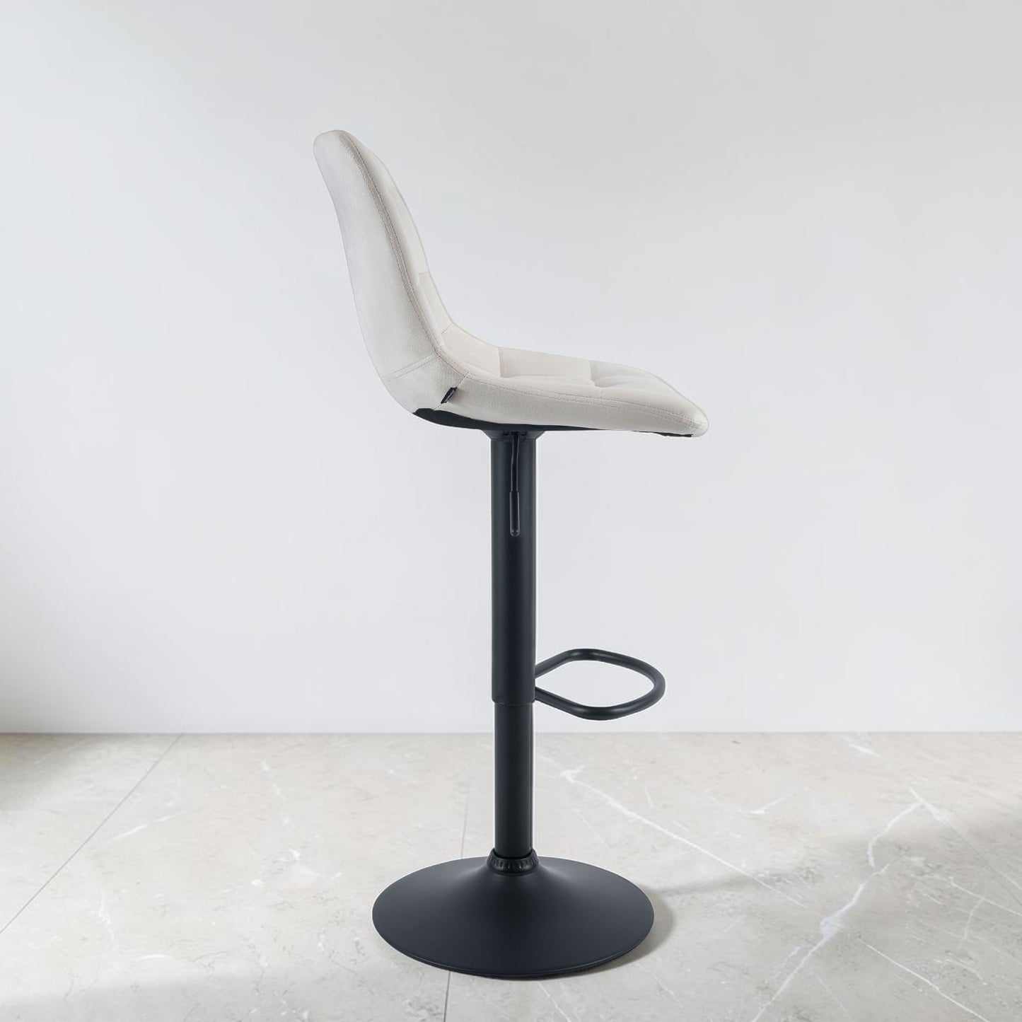 Tabouret de bar velours | Belano