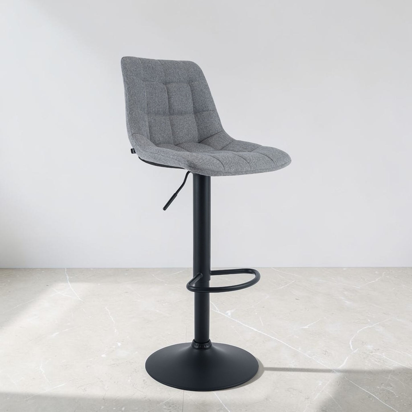 Tabouret de bar tissu | Aurelia