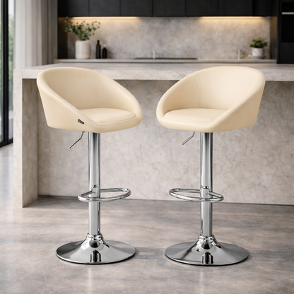 Tabouret de bar similicuir | Caspian