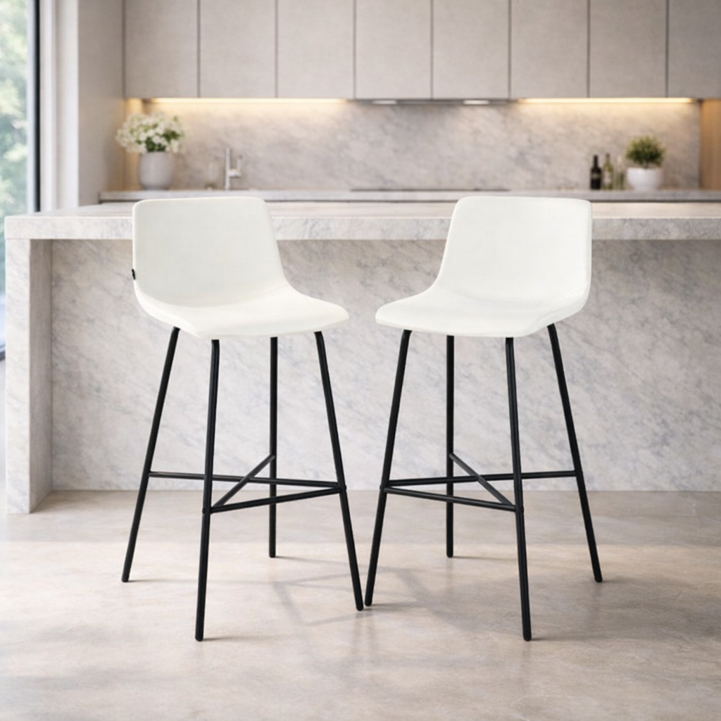 Tabouret de bar velours | Dario