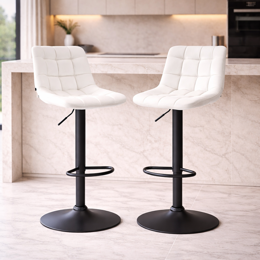 Tabouret de bar velours | Belano