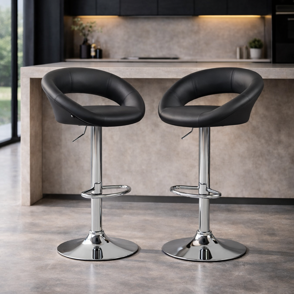 Tabouret de bar similicuir | Alvaro
