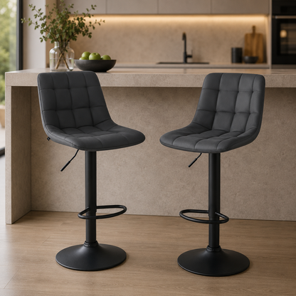 Tabouret de bar similicuir | Mapun
