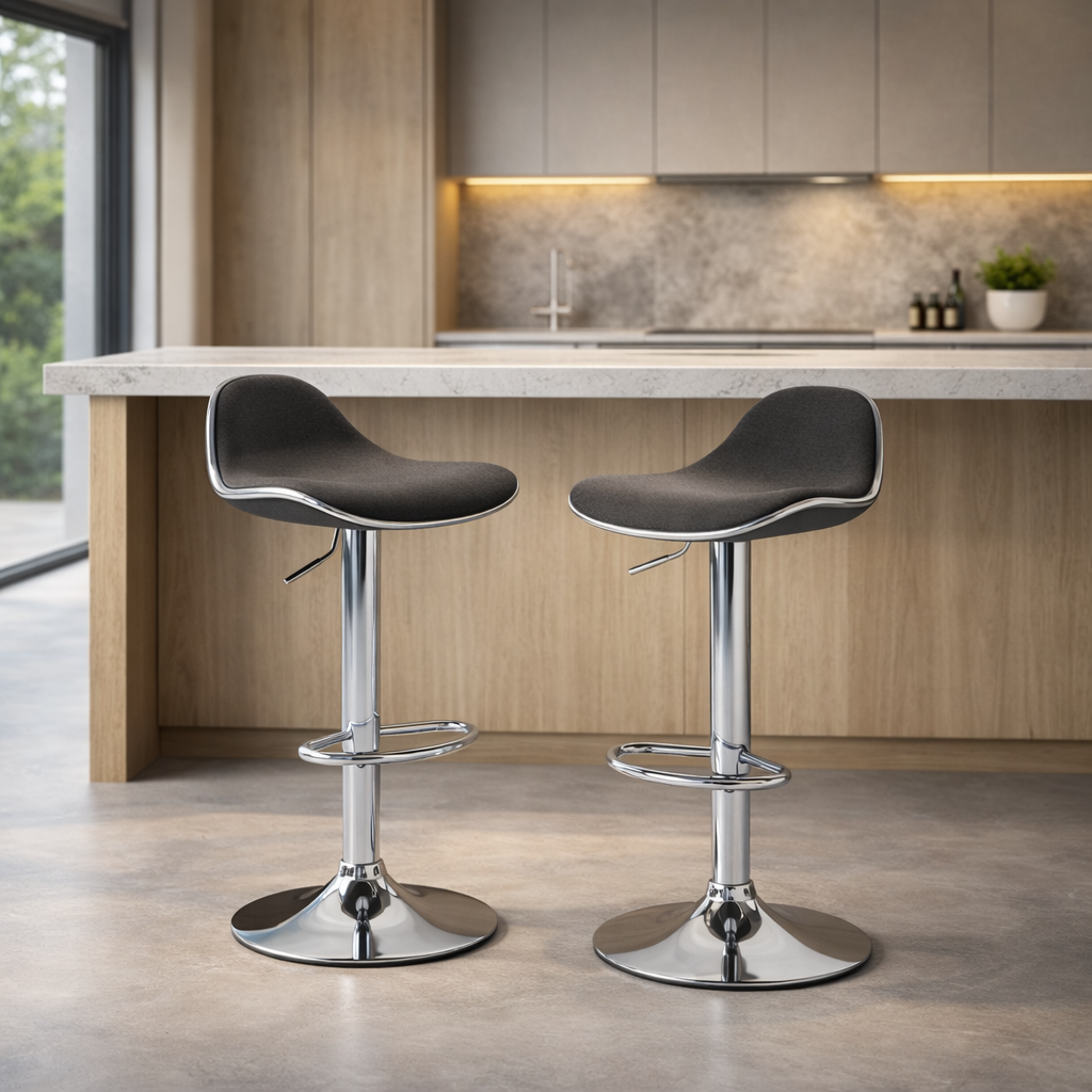Tabouret de bar tissu | Milan