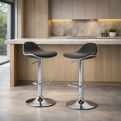 Tabouret de bar tissu | Milan