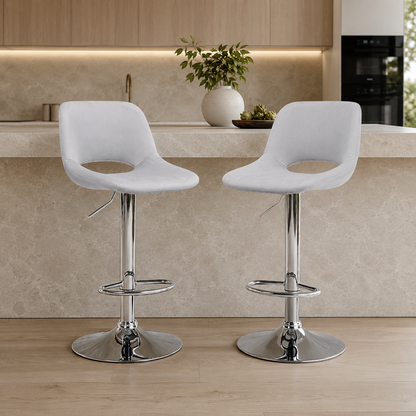 Tabouret de bar velours | Orlen