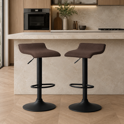 Tabouret de bar tissu | Doryn