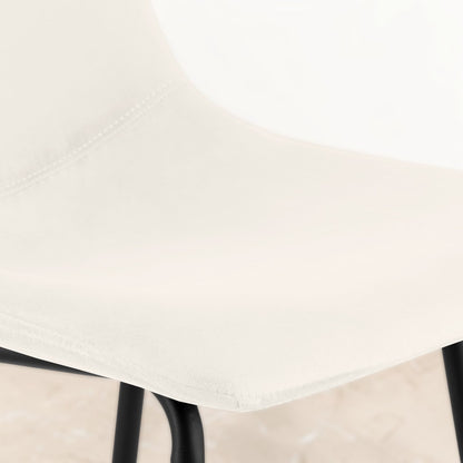 Tabouret de bar velours | Dario