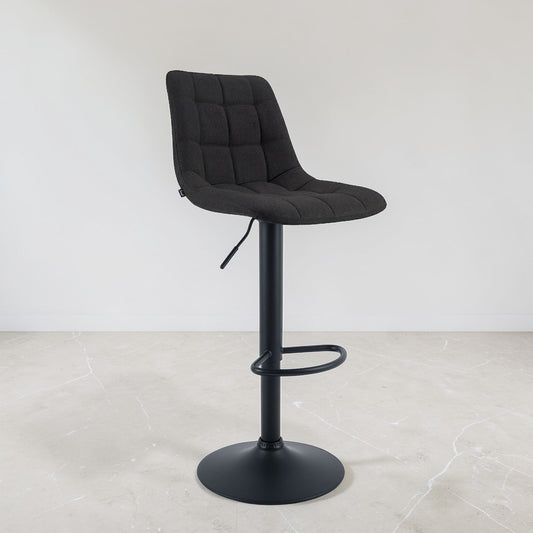 Tabouret de bar tissu | Aurelia