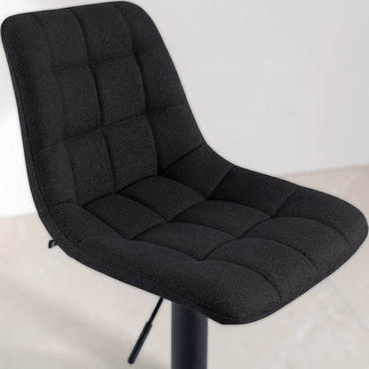 Tabouret de bar tissu | Aurelia