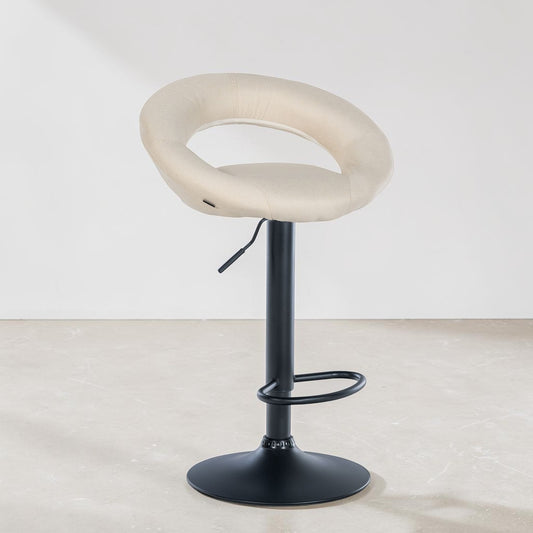 Tabouret de bar tissu | Nox