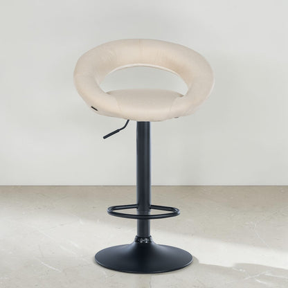 Tabouret de bar tissu | Nox