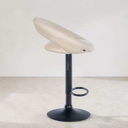 Tabouret de bar tissu | Nox