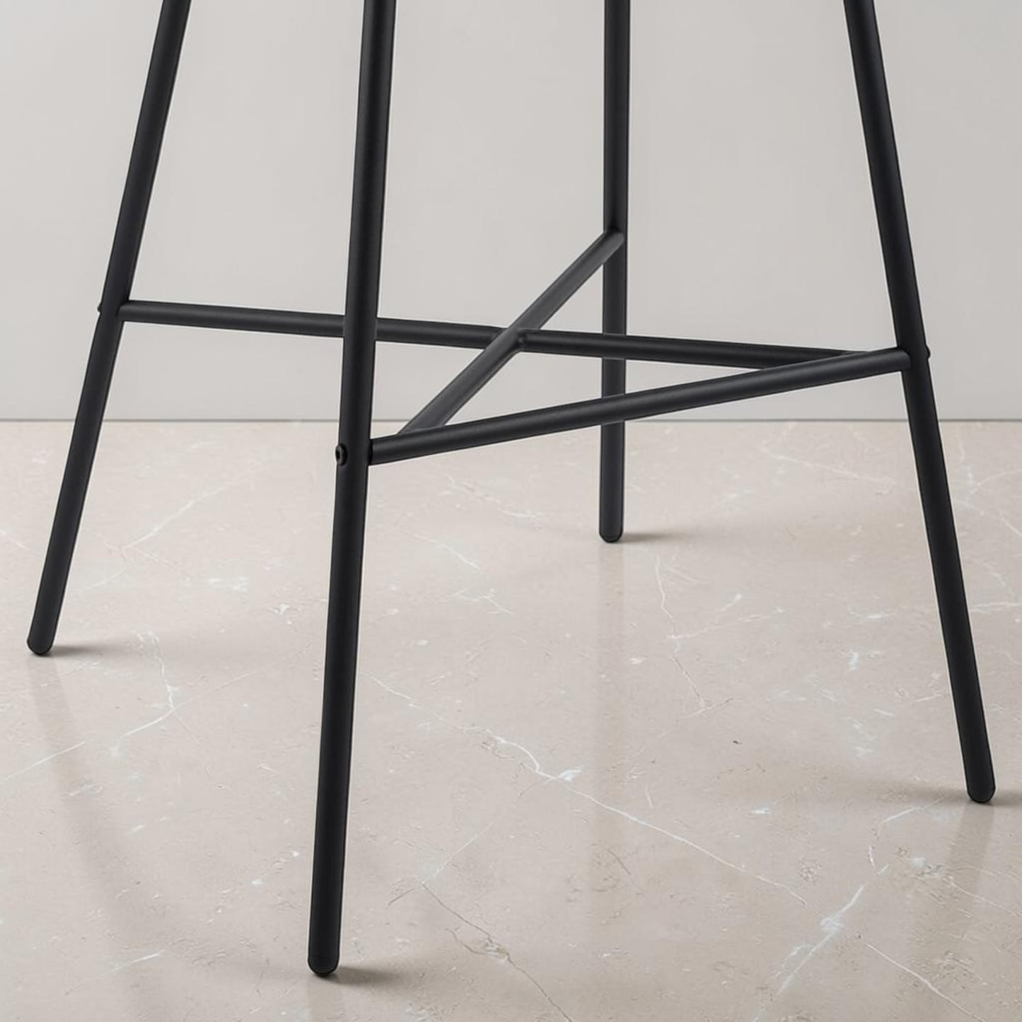 Tabouret de bar velours | Dario