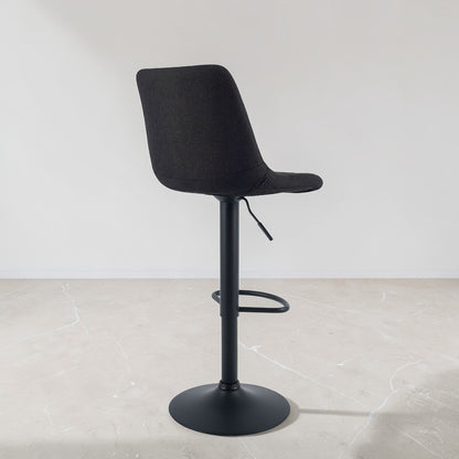 Tabouret de bar tissu | Aurelia