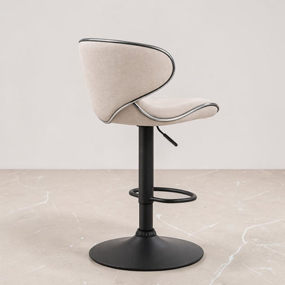 Tabouret de bar tissu | Oslo
