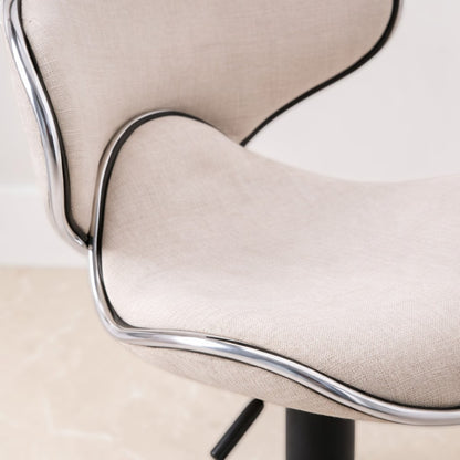 Tabouret de bar tissu | Oslo