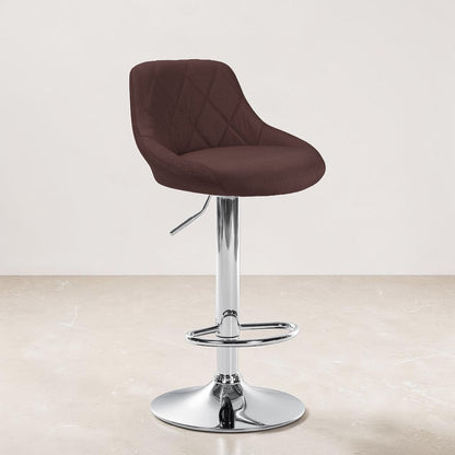 Tabouret de bar tissu | Lyra
