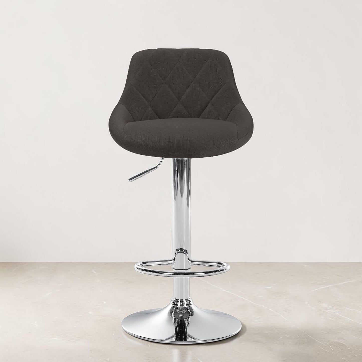 Tabouret de bar tissu | Lyra
