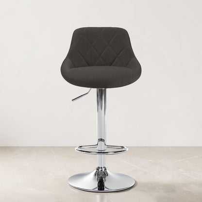 Tabouret de bar tissu | Lyra