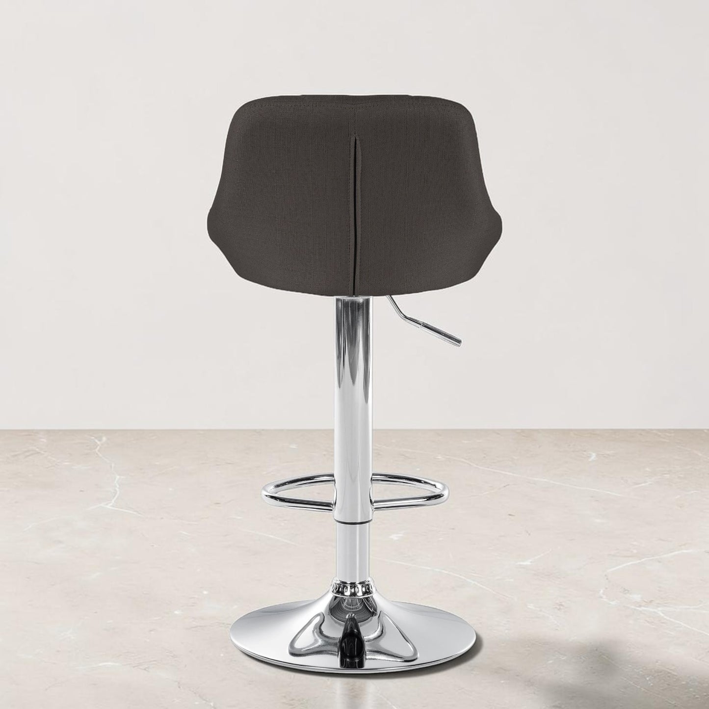 Tabouret de bar tissu | Lyra
