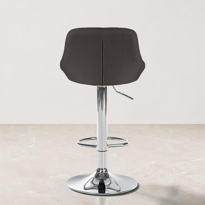 Tabouret de bar tissu | Lyra