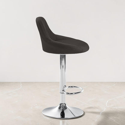 Tabouret de bar tissu | Lyra