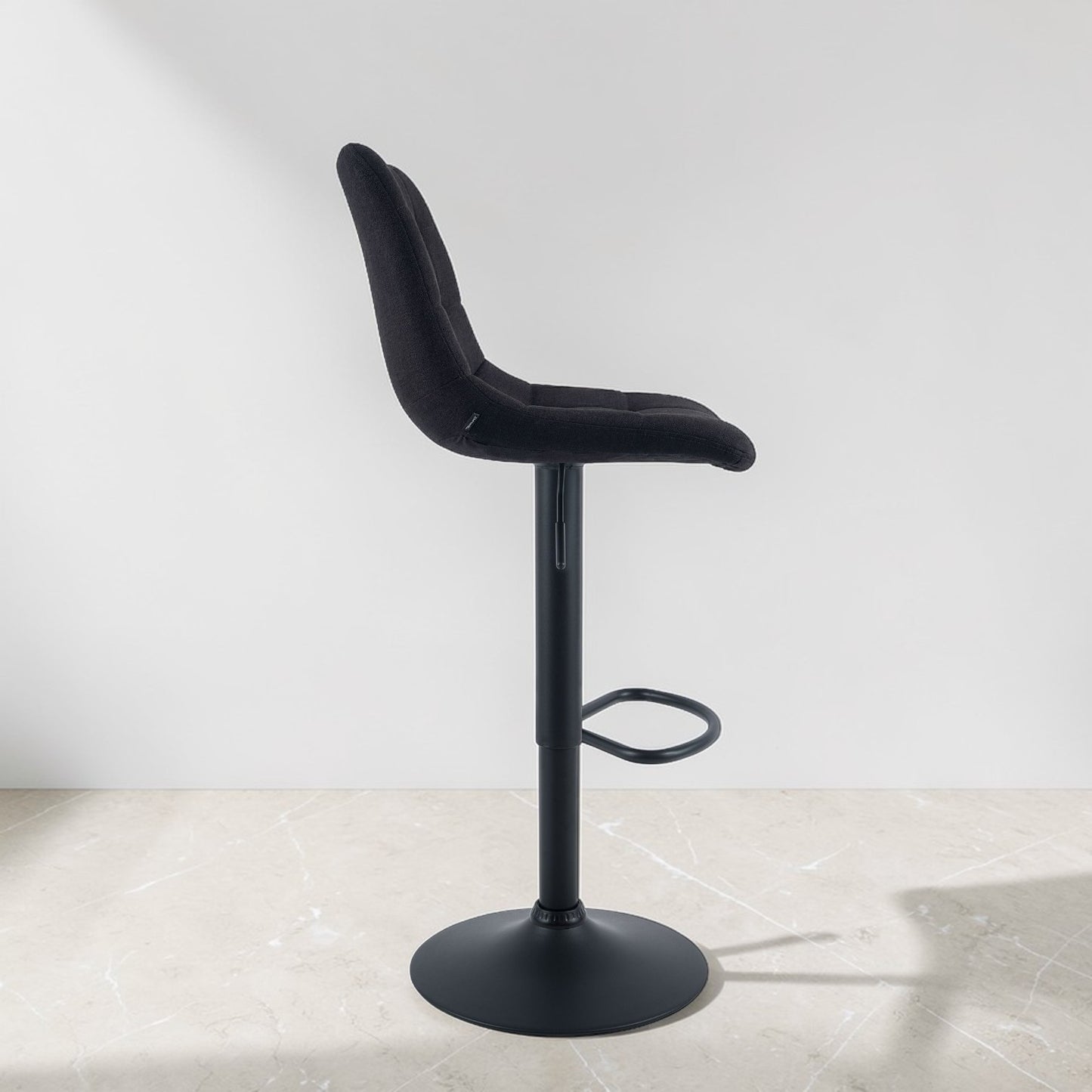 Tabouret de bar tissu | Aurelia