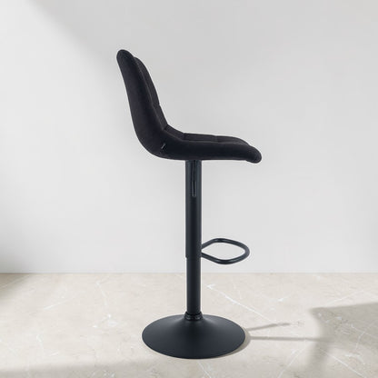 Tabouret de bar tissu | Aurelia